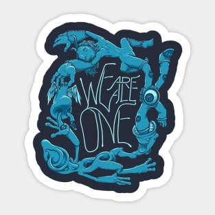 We Are All One Sticker